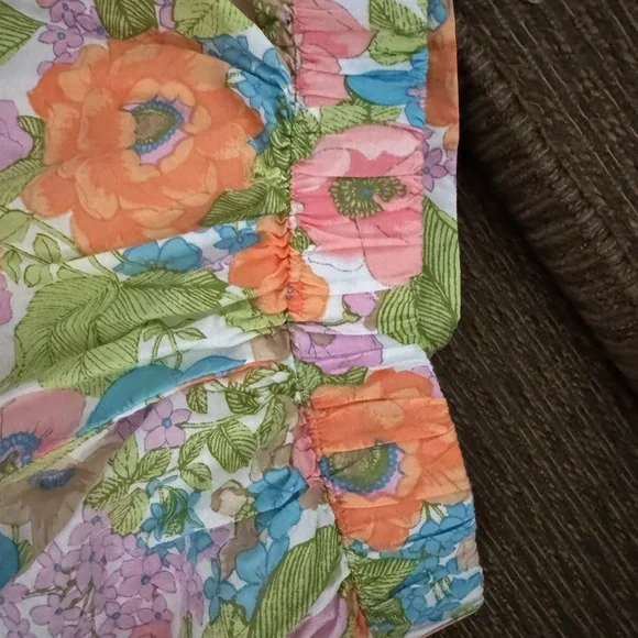 Janie and Jack Multicolor Floral Shorts - Picture 2 of 4